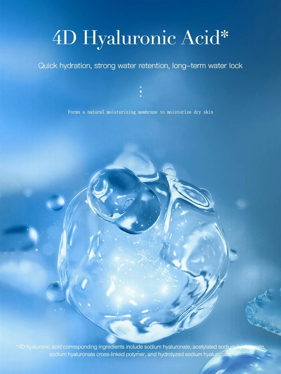 Hyaluronic Acid Anti-wrinkle Anti Aging Brightening Whitening Skin Care Set